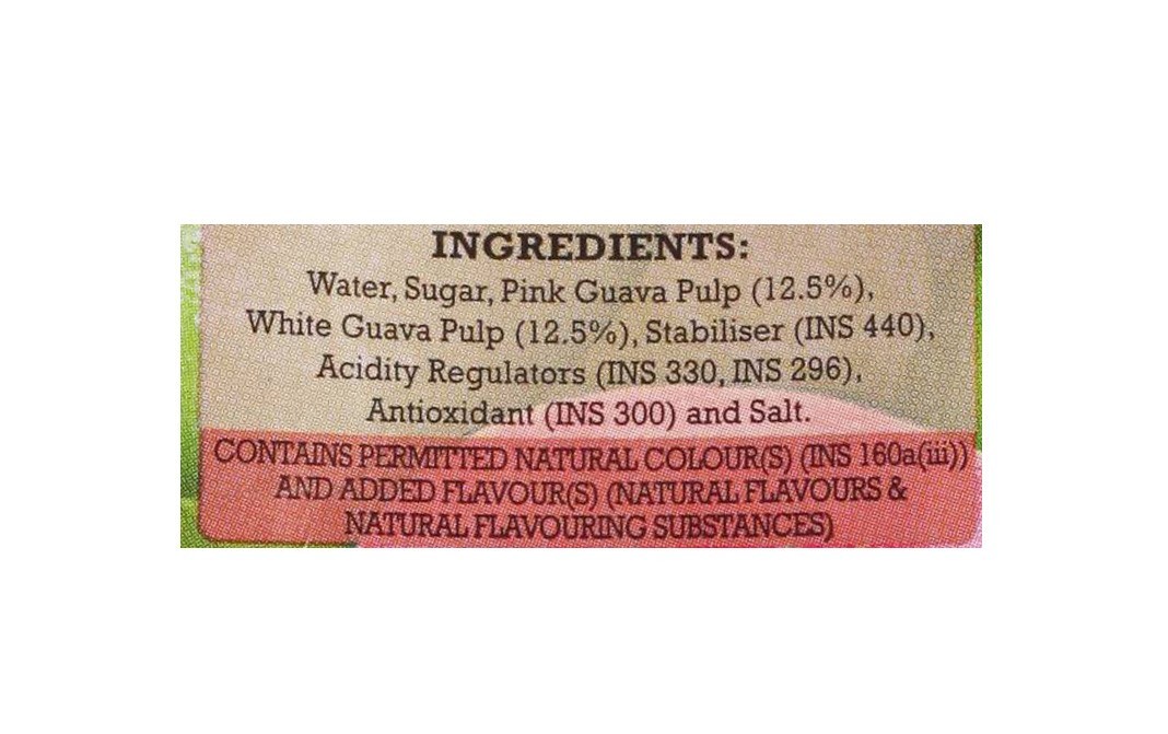 B Natural Guava    Tetra Pack  1 litre